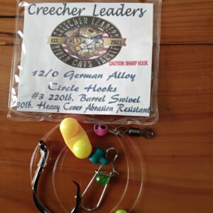 12/0 German Alloy Creecher Leader