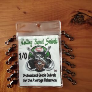1/0 Rolling Barrel Swivels