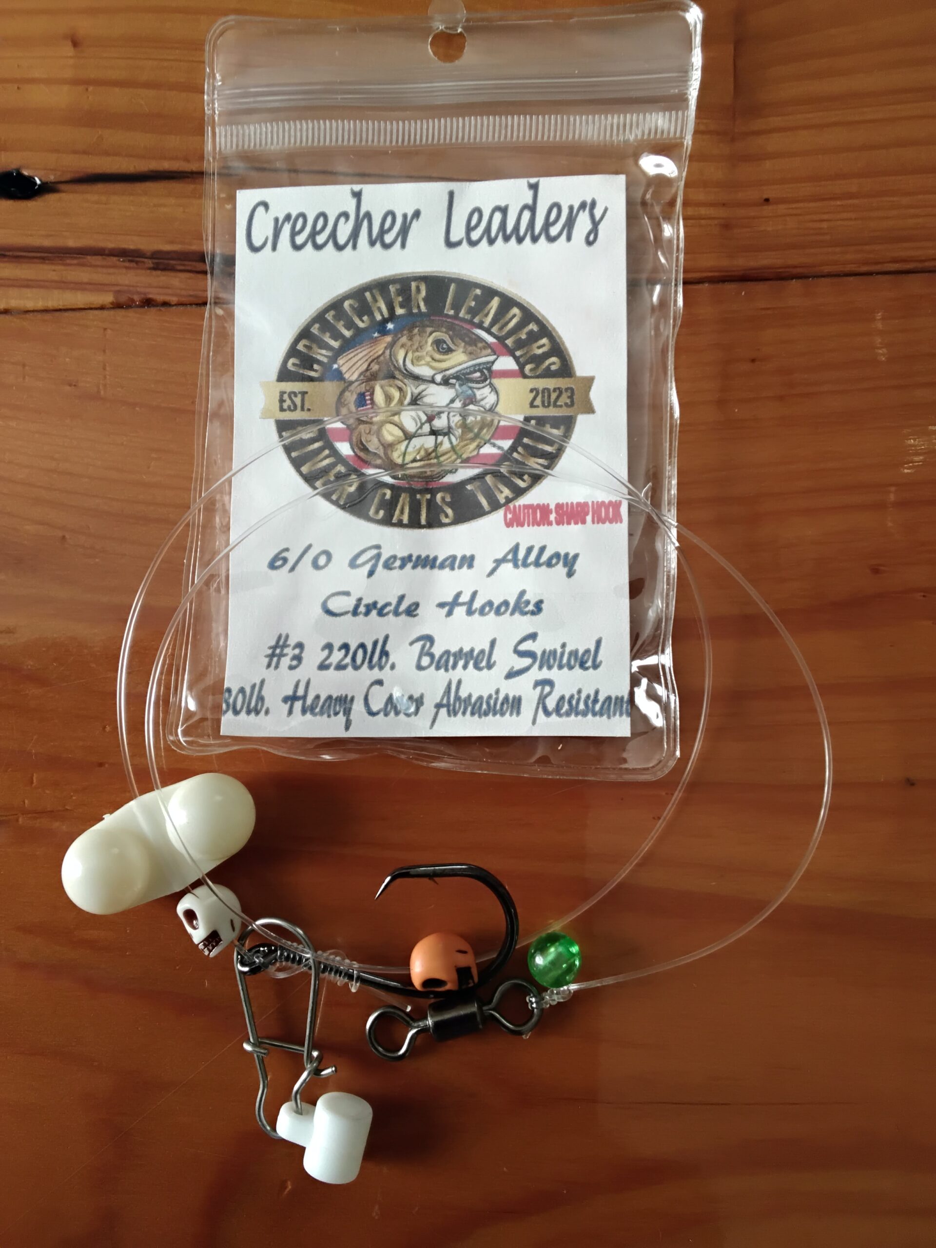 6/0 German Alloy Creecher Leader