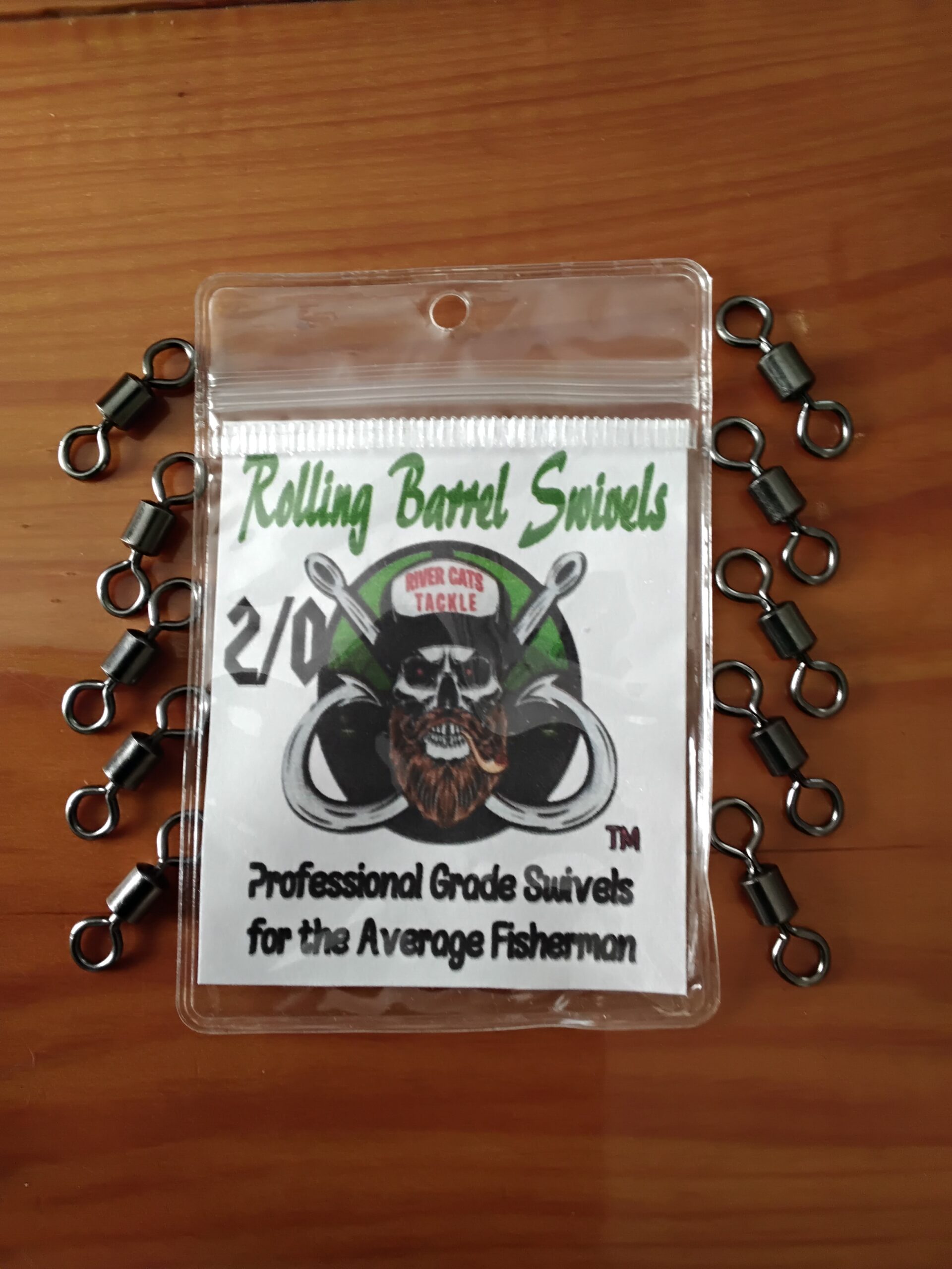 2/0 Rolling Barrel Swivels