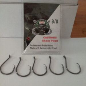 3/0 German Alloy Circle Hooks