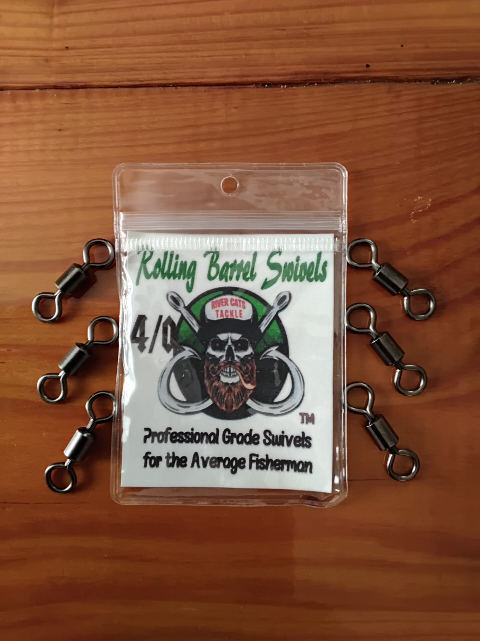 4/0 Rolling Barrel Swivel