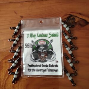 55lb. 3 Way Luminous Swivel