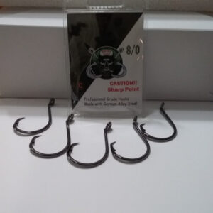8/0 German Alloy Circle Hooks
