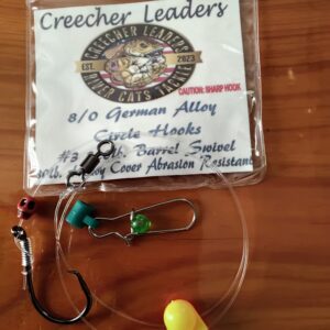 8/0 German Alloy Creecher Leader