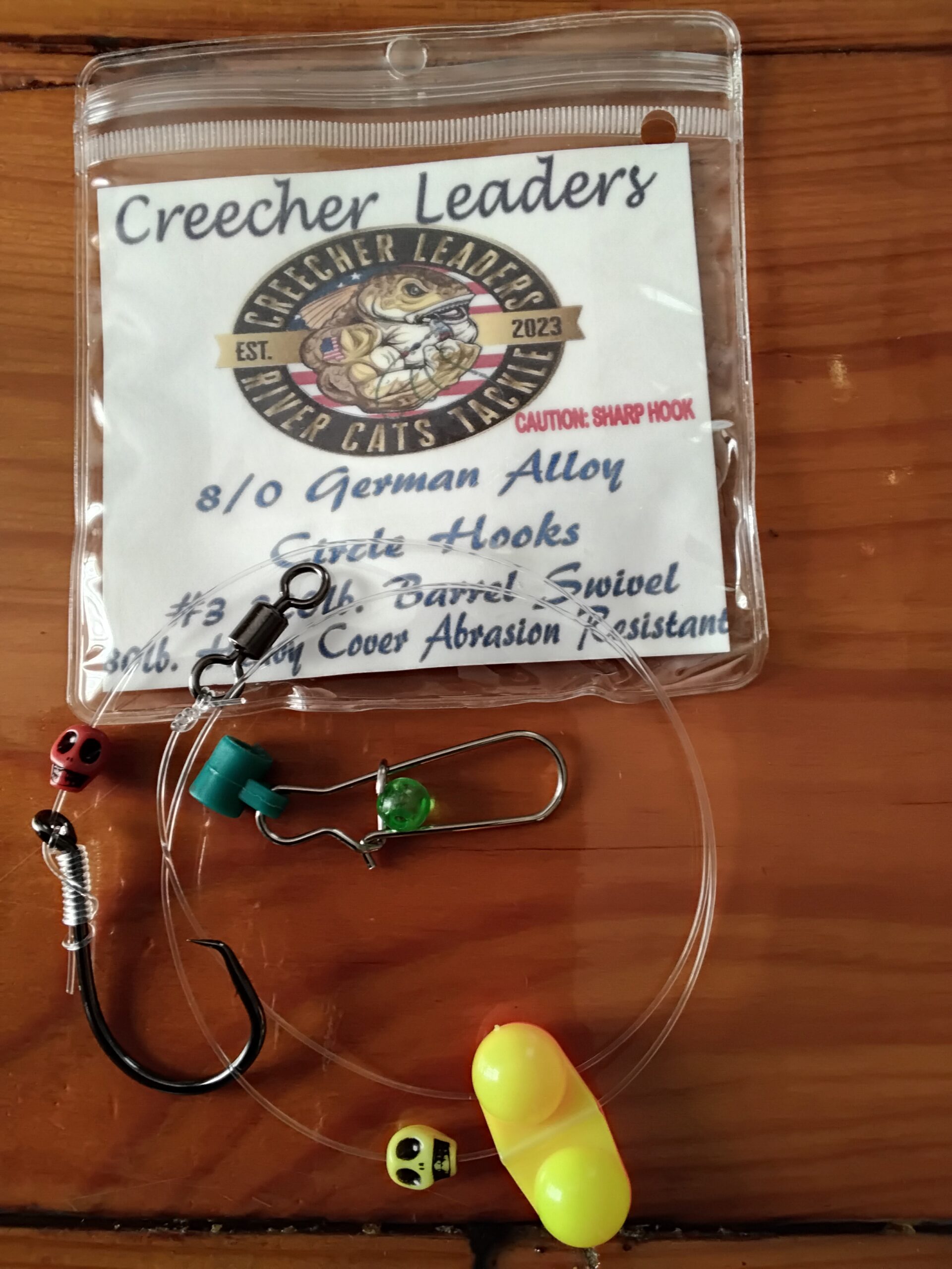 8/0 German Alloy Creecher Leader