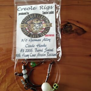 9/0 German Alloy Creole Rig