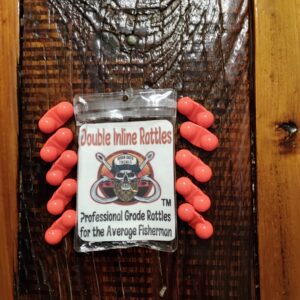 Orange Double Inline Rattles