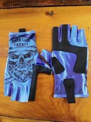 River Cats Tackle Fishing Gloves Blue