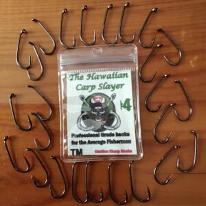 The Hawaiian Carp Slayer #4 Hooks