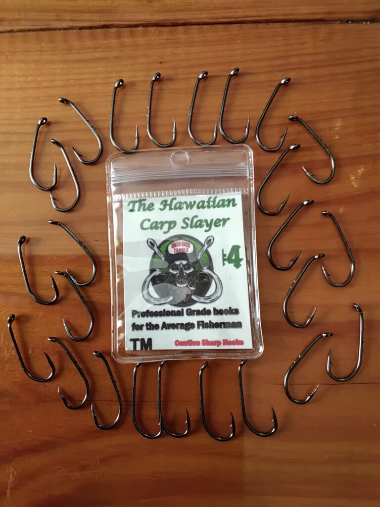 The Hawaiian Carp Slayer #4 Hooks
