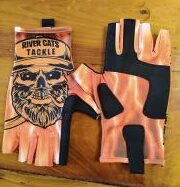 RCT Orange Fishing Gloves